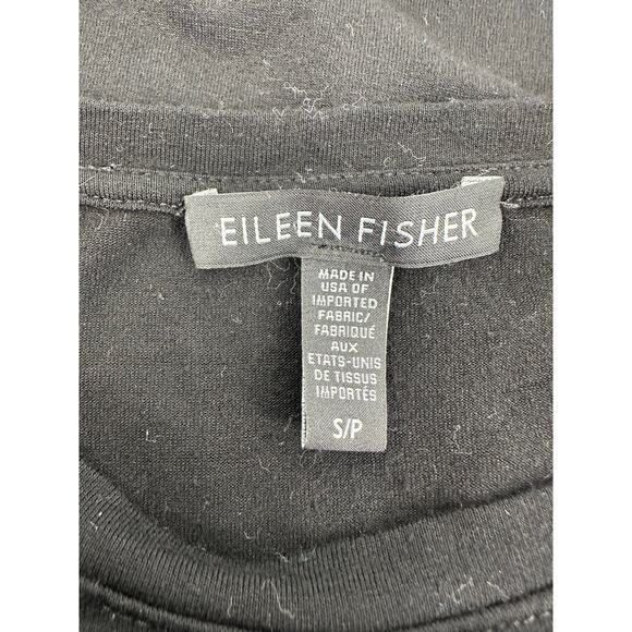 Eileen Fisher Viscose Jersey Crew Neck Dress - Picture 7 of 8
